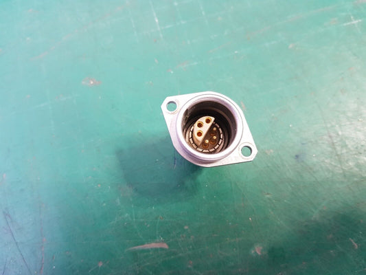 Lemo 3S 6 pin Panel Mount Socket Gold Plated Contacts