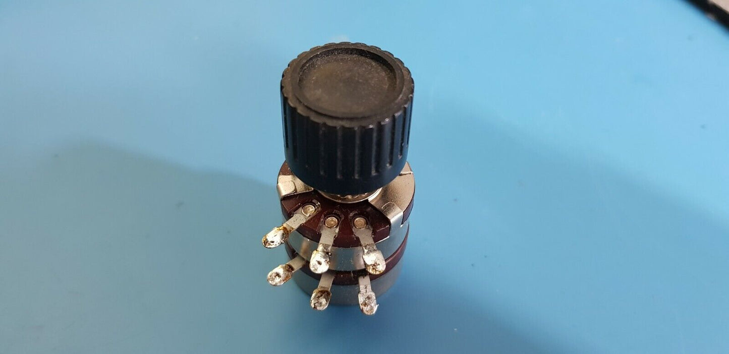 Noble Dual Gang Potentiometer 10K and 50K