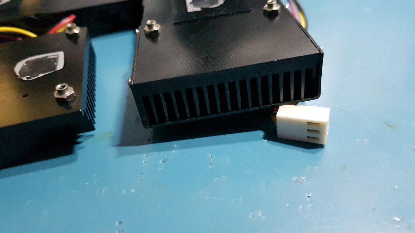 3pcs Slim HeatSink With Fan For Colling Chipset / CPU 5v 48mm x 121mm x 14mm