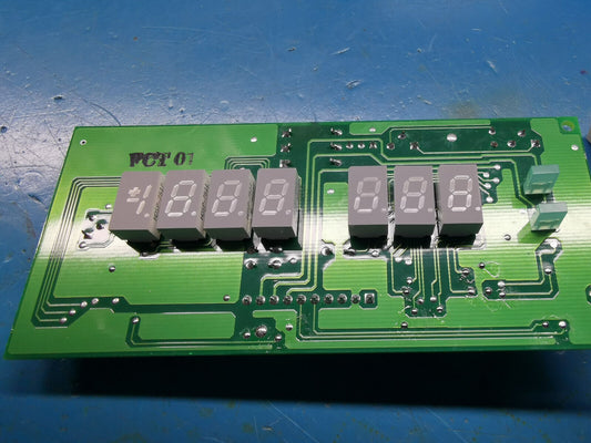 HP Agilent E3610A Power Supply Front Panel Display