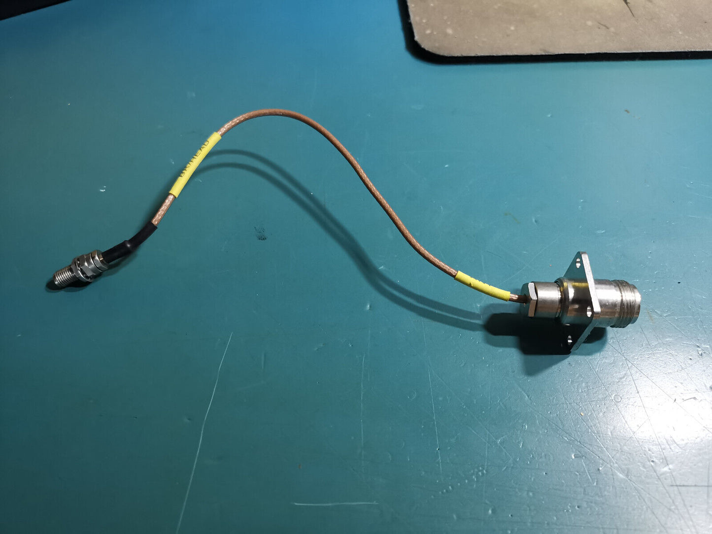 N Bulkhead Female To SMA Female RF Cable