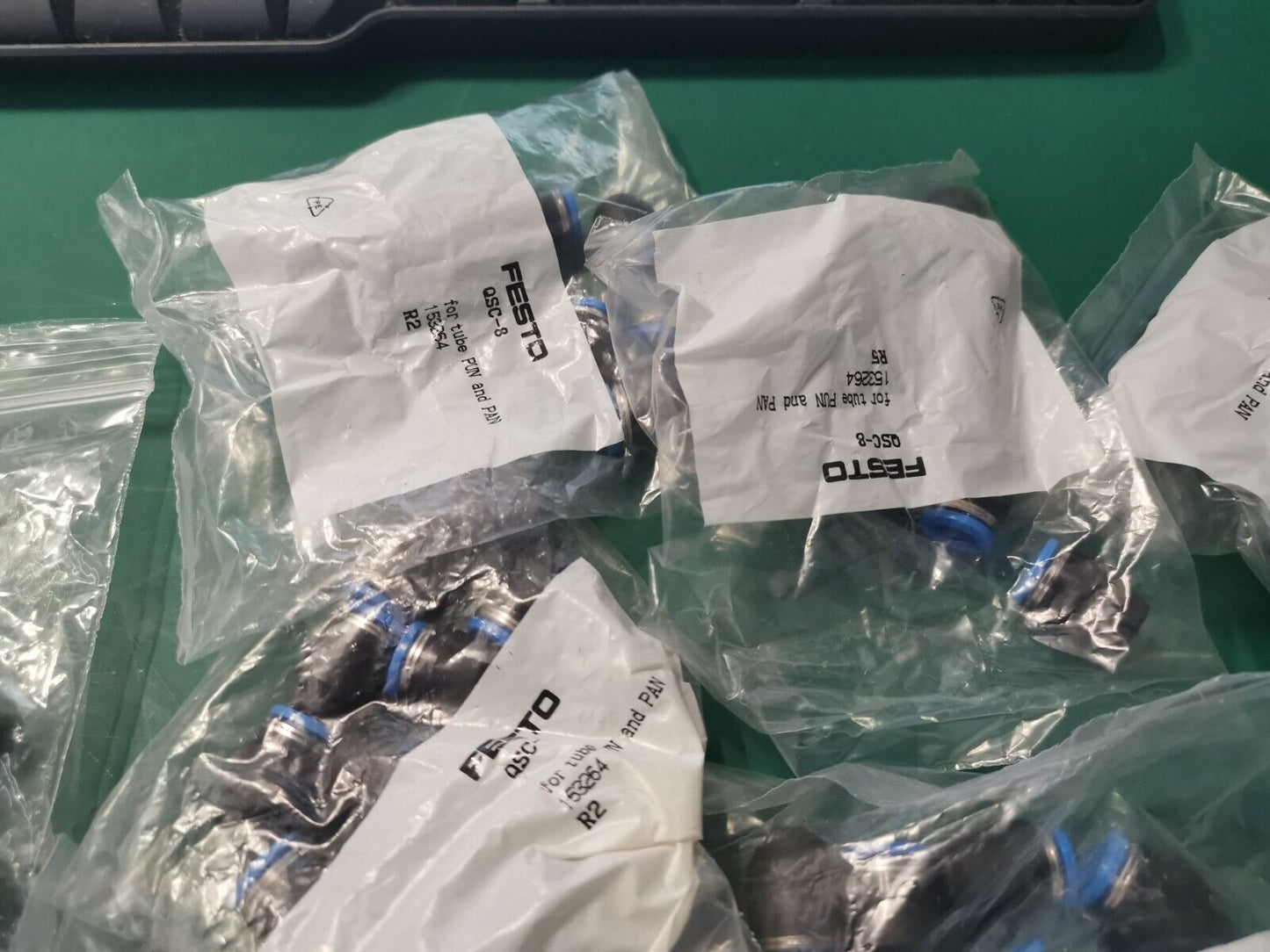 5pcs QSC 8 FESTO Push In Tubing Cap For Pneumatic Fitting