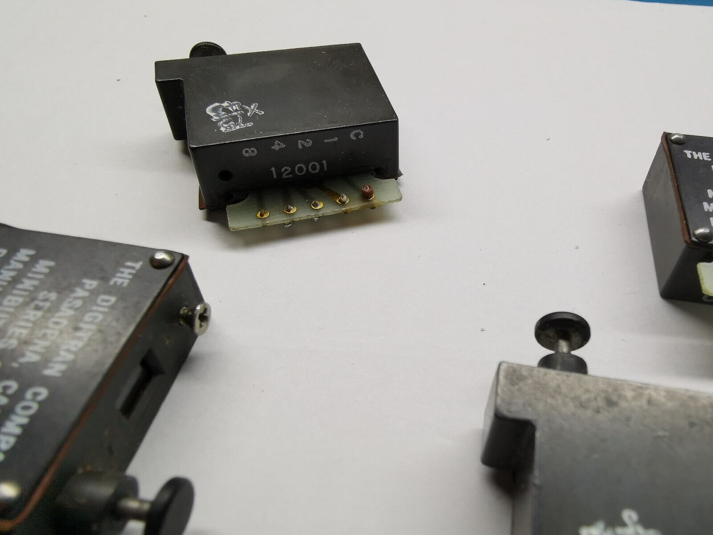 Military Push Putton Digital Count Switch