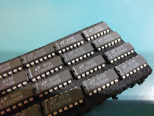 20pcs Genuine LT1014DN Quad Precision Op Amp From UK MOD