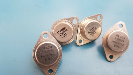 2N5039 NPN Power Transistor For Amps Military Part J Suffix 4pcs Genuine