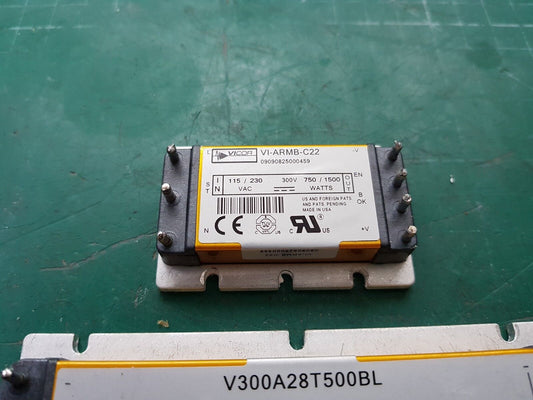 28v 17A 500W Power Supply Vicor 115v - 230v Input