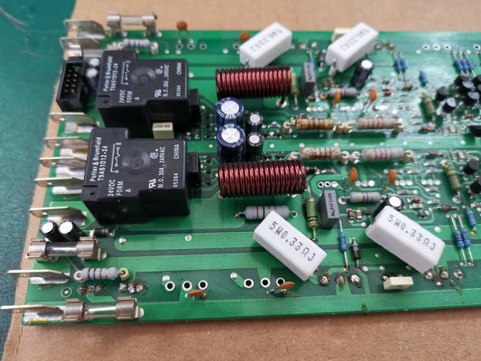 AV Digital 2XV200 Variodyn D1 Power Amplifier Board Missing Transistors