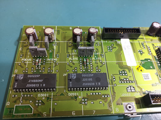 Fluke PM3082 Oscilloscope CRT Driver Board