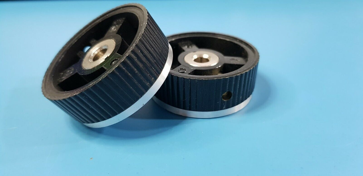 Bulgin Vintage Aluminium Top Potentiometer Knob 6.2mm Shaft