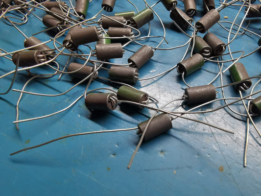 110pcs RF Power Line Filter Ferrite Cable Core 2 Turns  10mm x 6mm