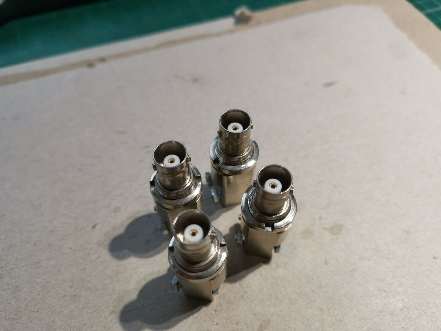 2pcs PCB Mount BNC Connector Instrument BNC Connector High Quality Military