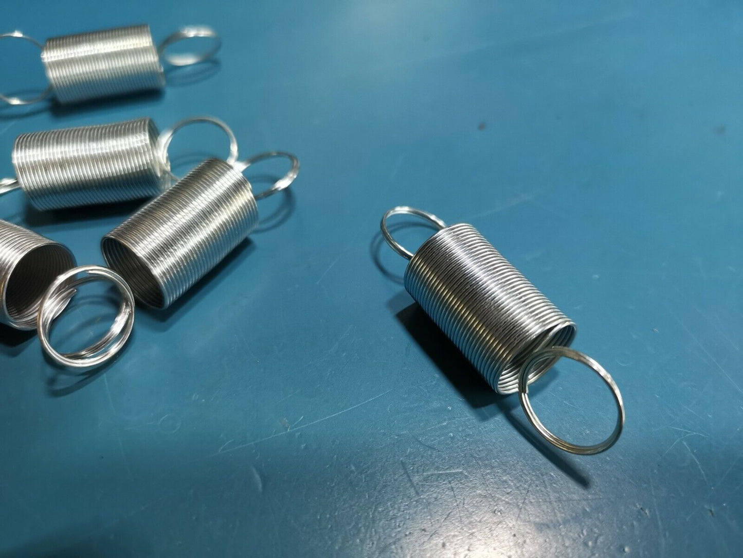 SPHK55A Steel Extension Spring 10pcs 15mm Diameters 55mm Length
