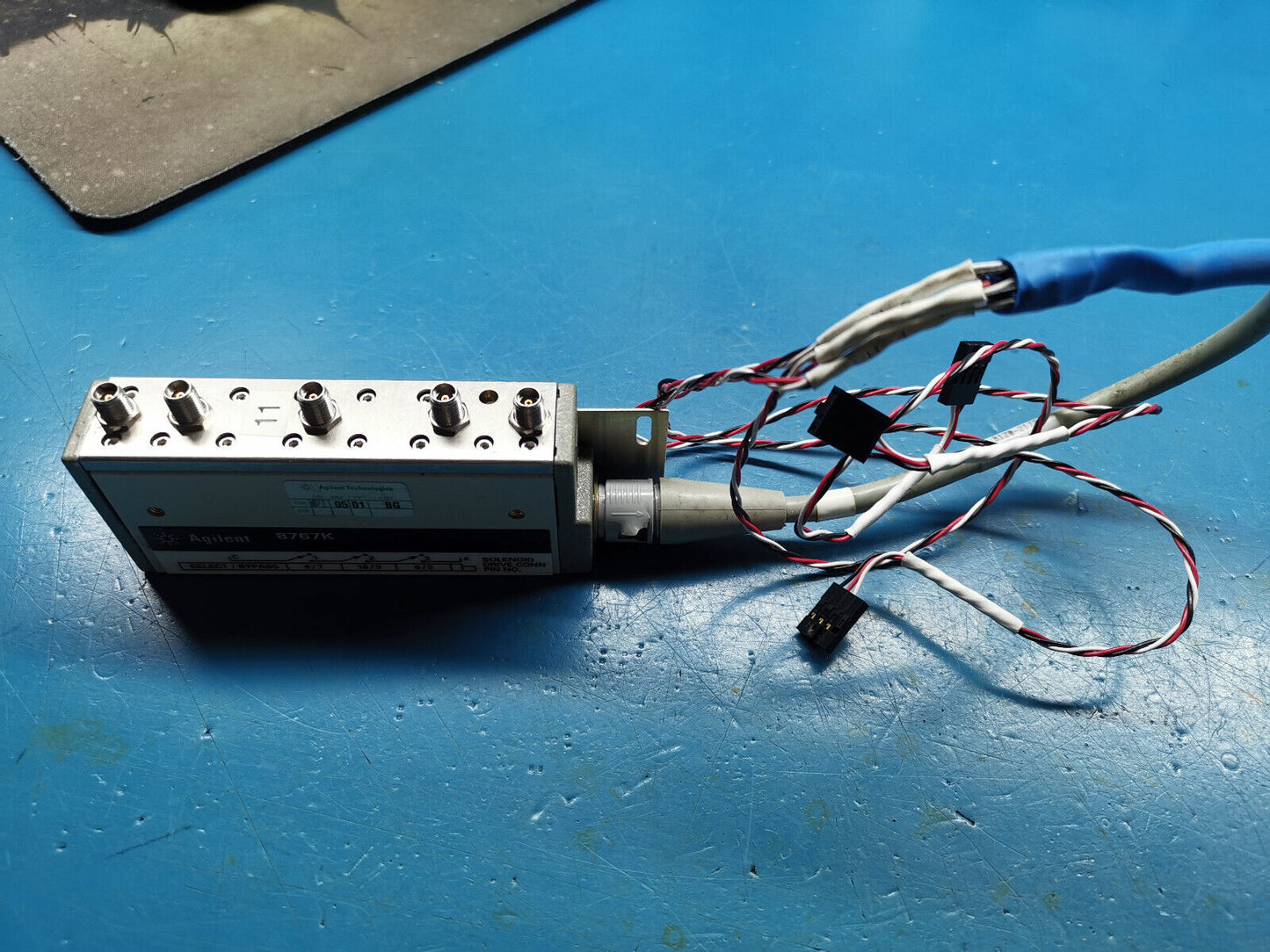 HP Agilent 8767K DC To 26.5GHz SP4T RF Switch 24v DC