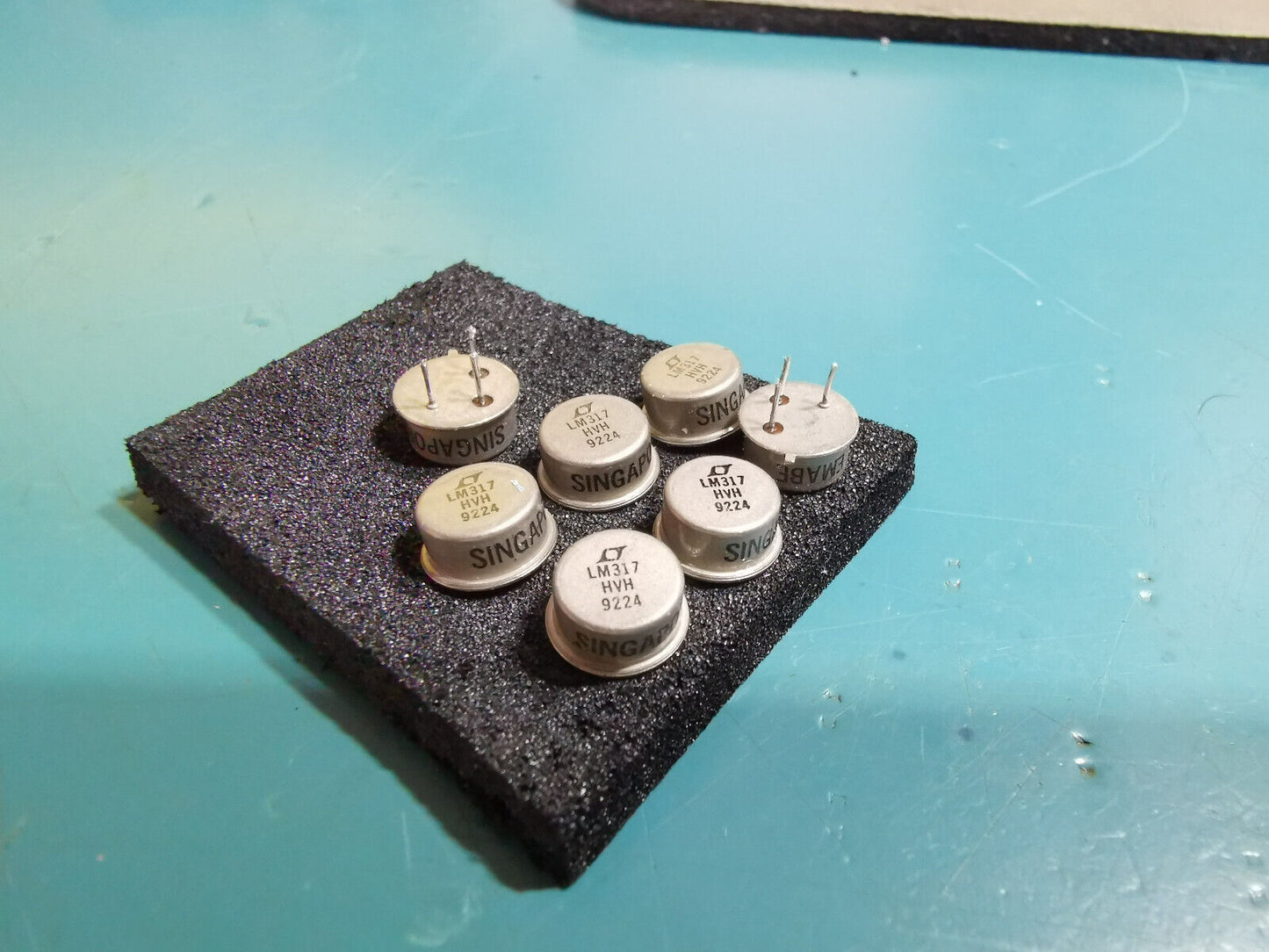 7pcs Genuine LM317HVH High Voltage Positive Regulator TO-39-3