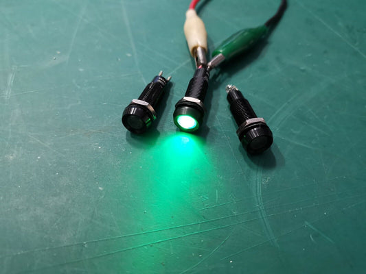 Marl LED Panel Lamp Indicator Yellow Green Red Military Part 28v