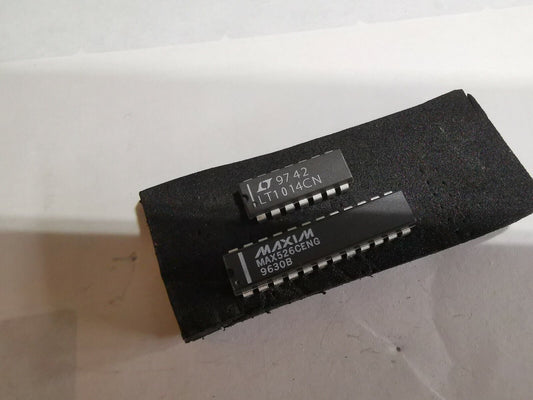Genuine MAX526CENG Calibrated Quad 12 Bit DAC And LT1014CN Precision Op Amp