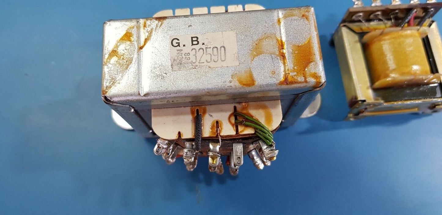 10Hz To 10KHz And 10KHz To 100KHz Out Put Transformers Gould J3B Tramsformers