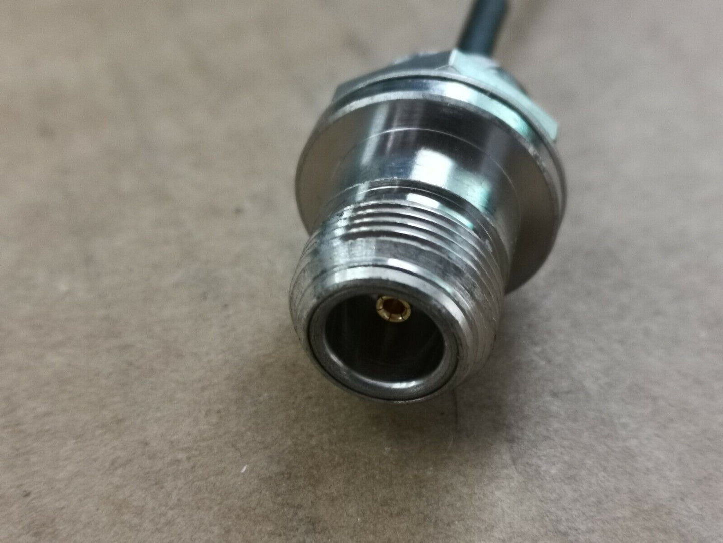 Bulkhead To SMB Plug Connector Rosenberger