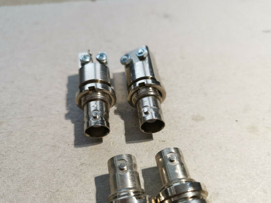 2pcs PCB Mount BNC Connector Instrument BNC Connector High Quality Military