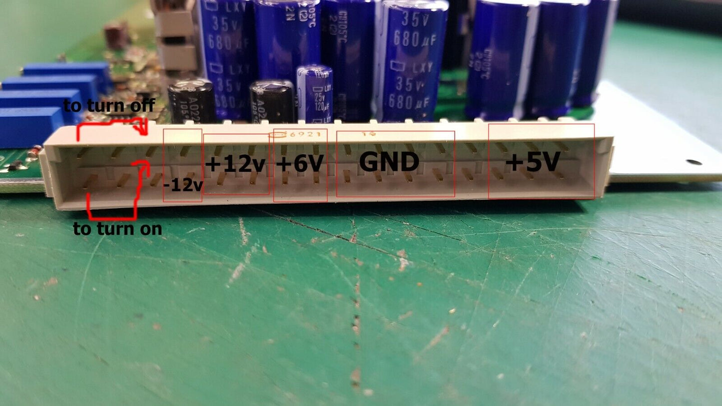 Switch Mode Power Supply 5v 12A 6v 4A 12v 2.5A -12v 1.2A