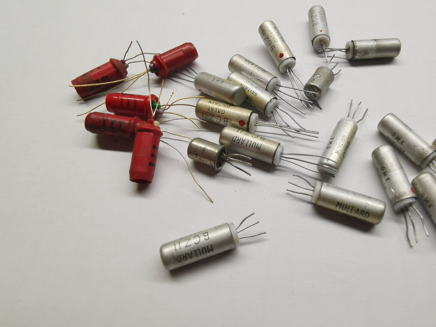 Vintage Mullard GET111 BCZ11 OC205 OC201 Transistor From Military Avionic OK