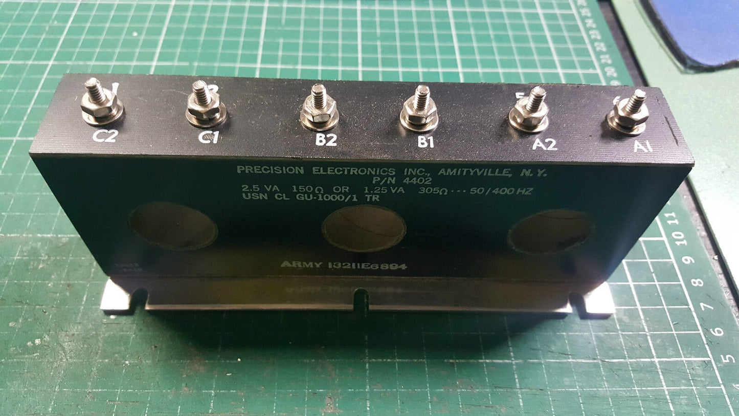 3 Phase Current Sense Transformer 3 Coils Mil Spec