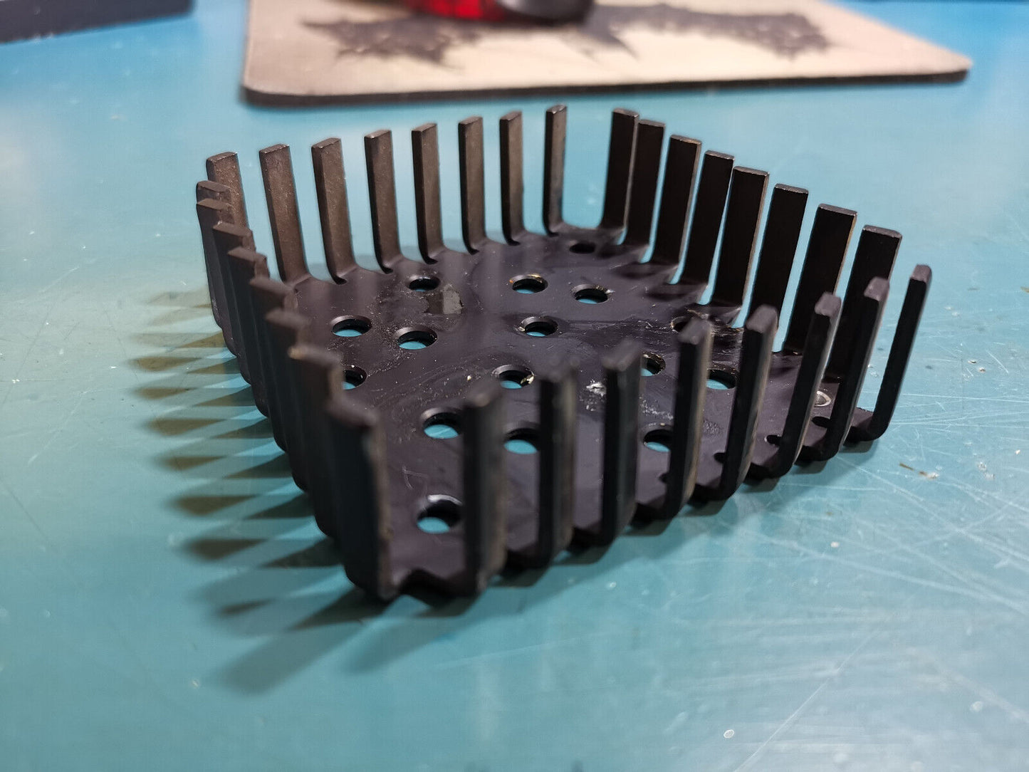 TO3 Transistor HeatSink 4 x TO3 Power Transistor Heatsink aavid thermalloy