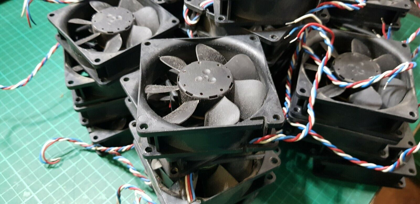 2pcs EBM Papst 24v DC Axial Fan 80 x 80 x 25 30mA 8414 N/2GL