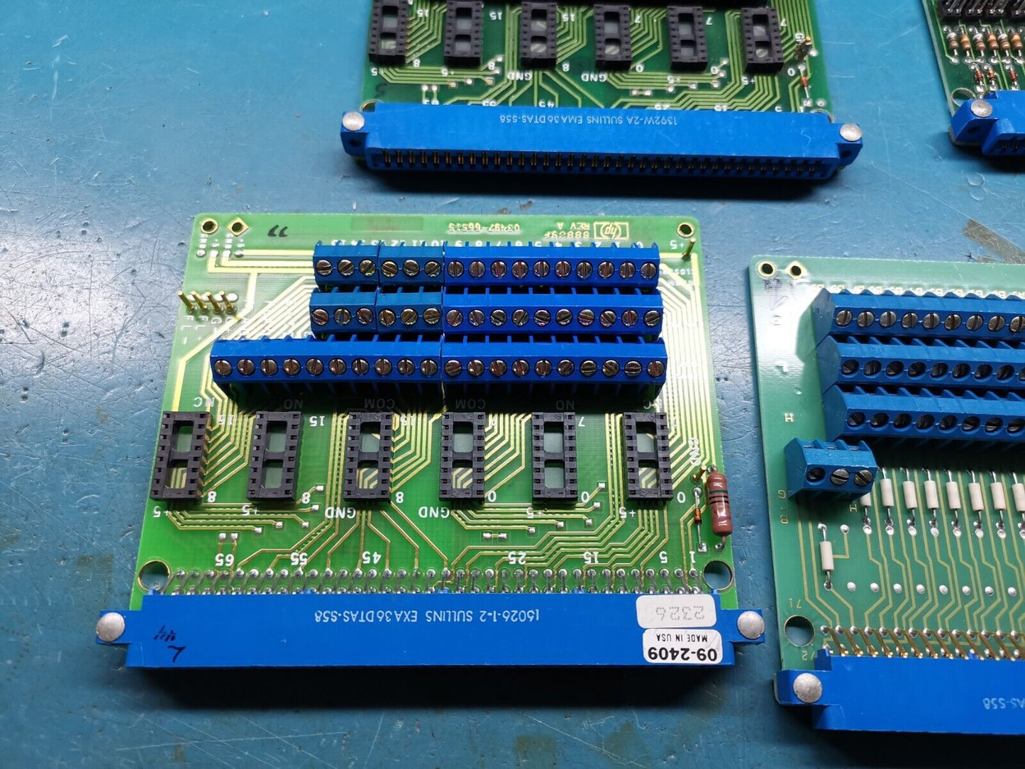HP Agilent 72Pin Edge Connector BreakOut Boards