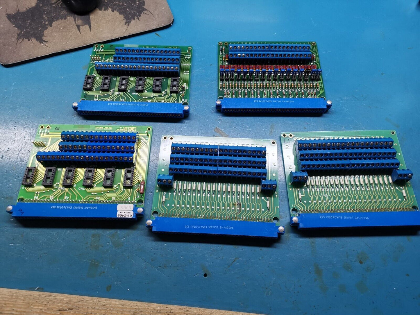 HP Agilent 72Pin Edge Connector BreakOut Boards