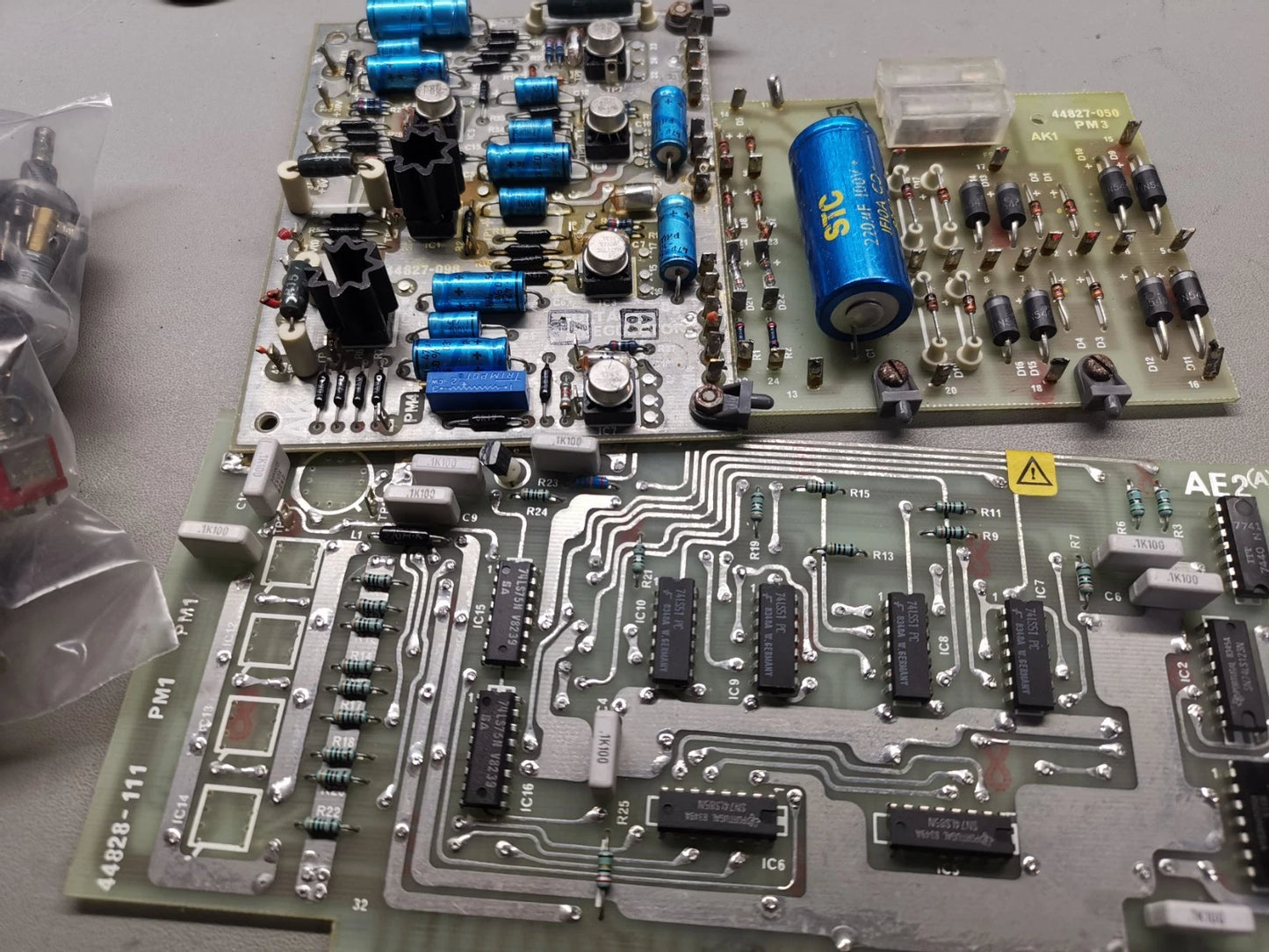 Marconi TF 2370 Spectrum Analyzer Boards And Front Panel Switches