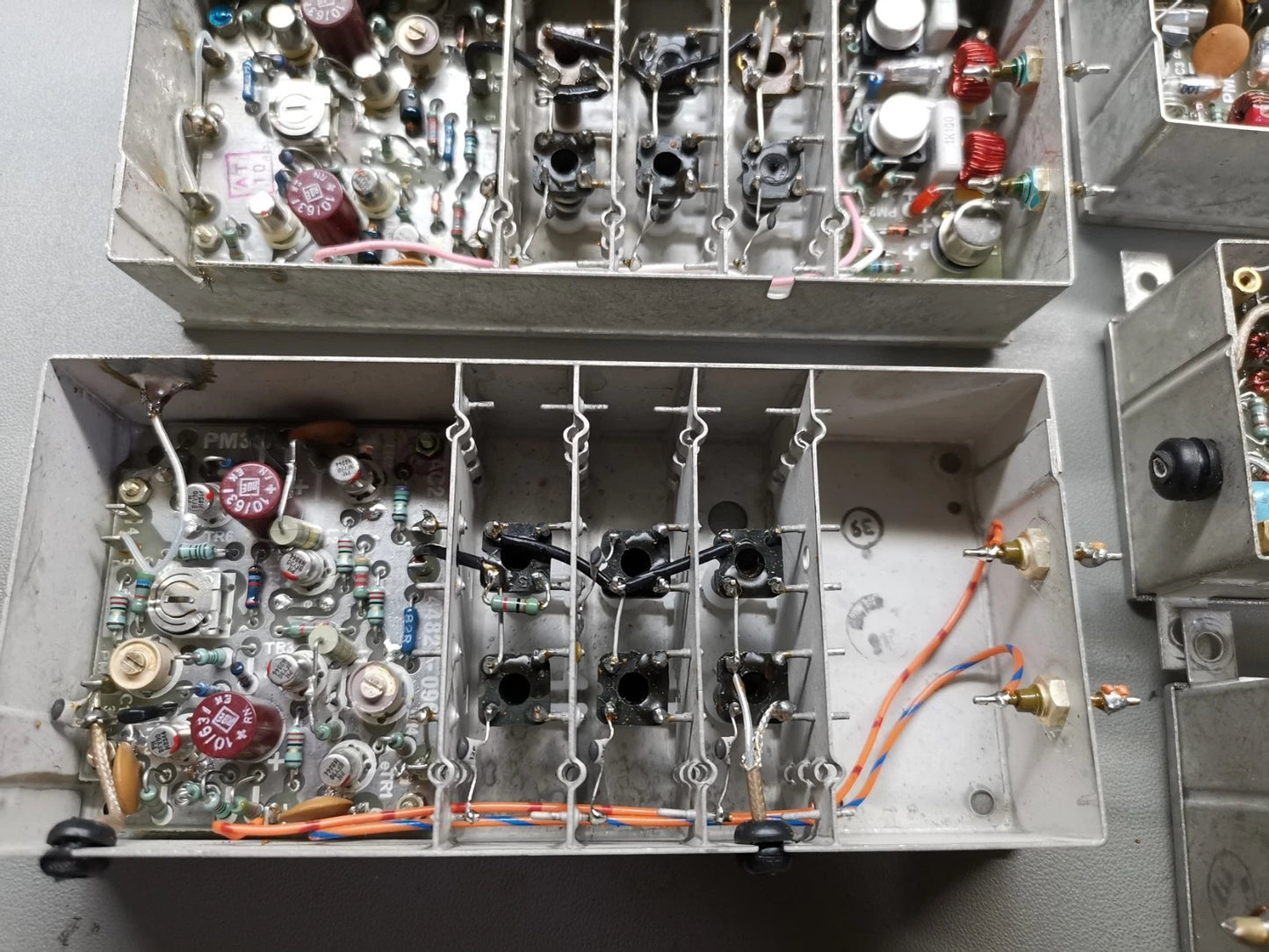 Various Marconi TF 2370 Spectrum Analyzer Parts
