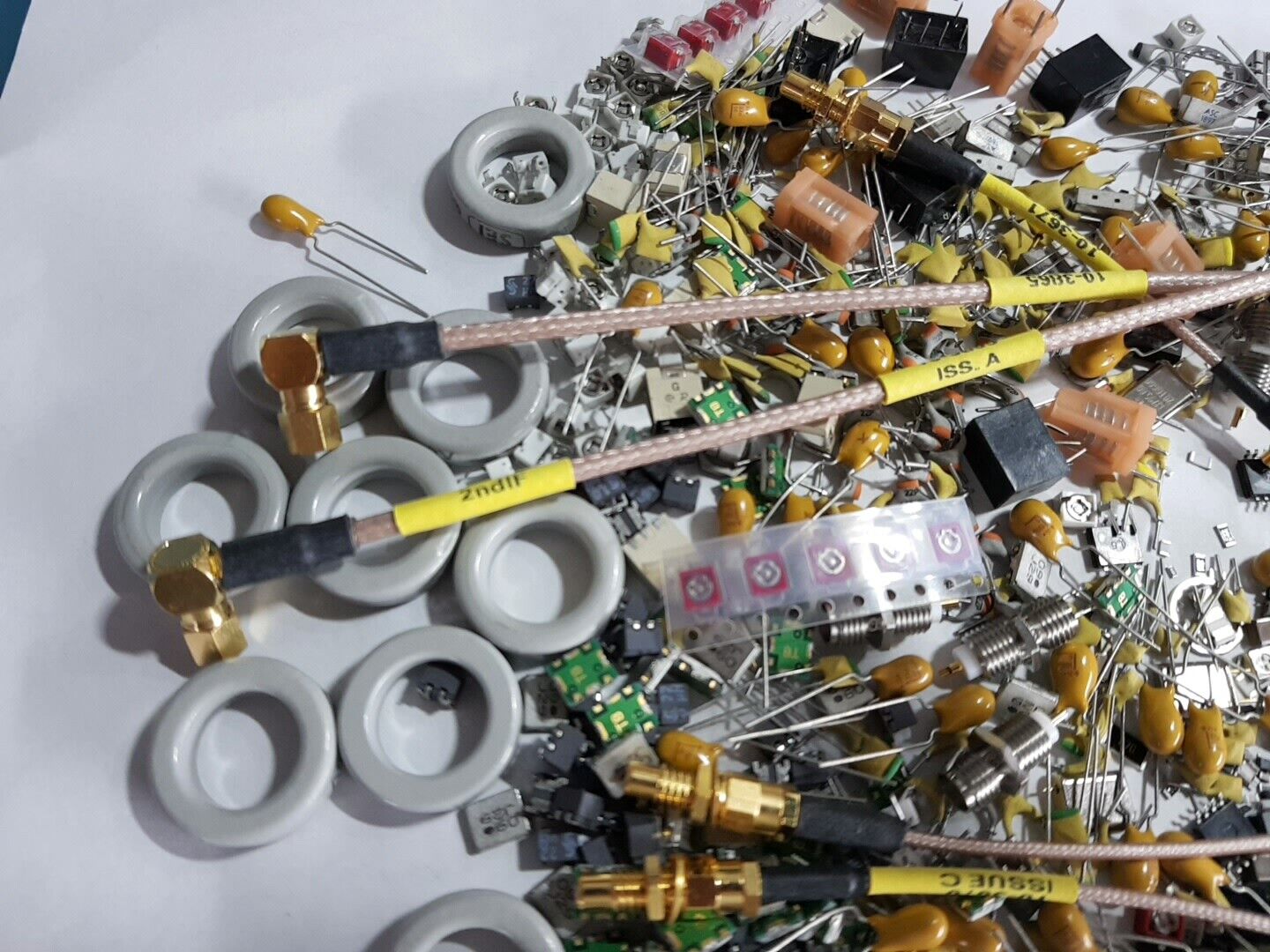 Various Electronic Components And Parts RF And Other Type