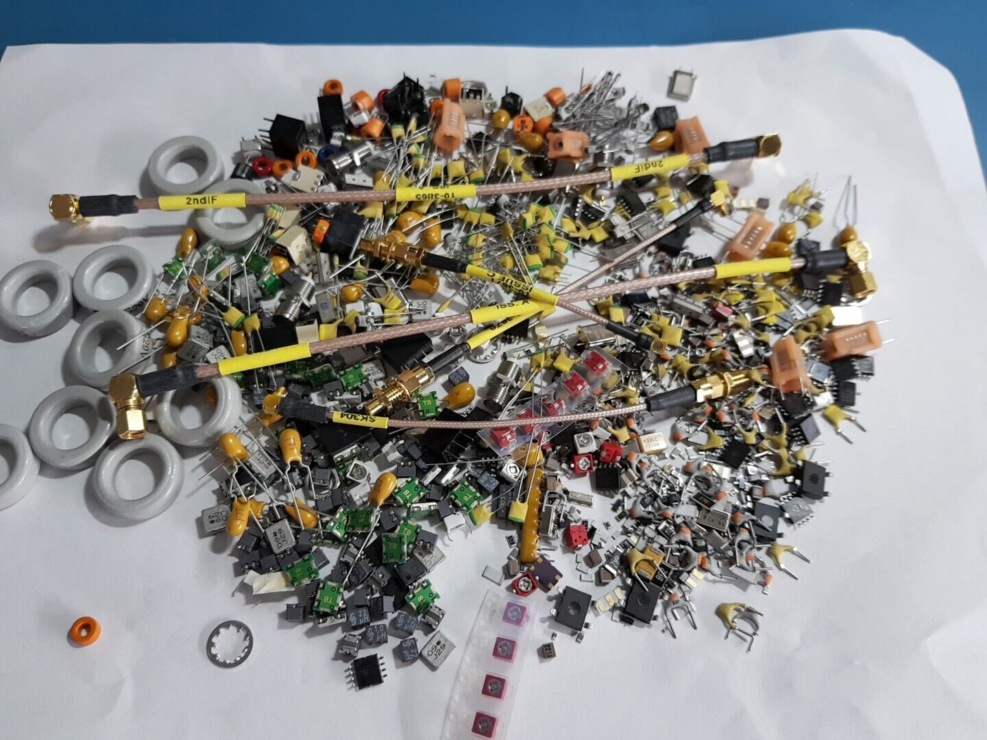 Various Electronic Components And Parts RF And Other Type