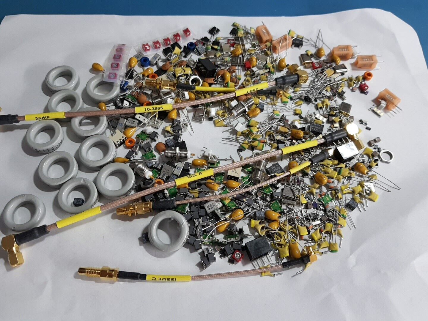 Various Electronic Components And Parts RF And Other Type