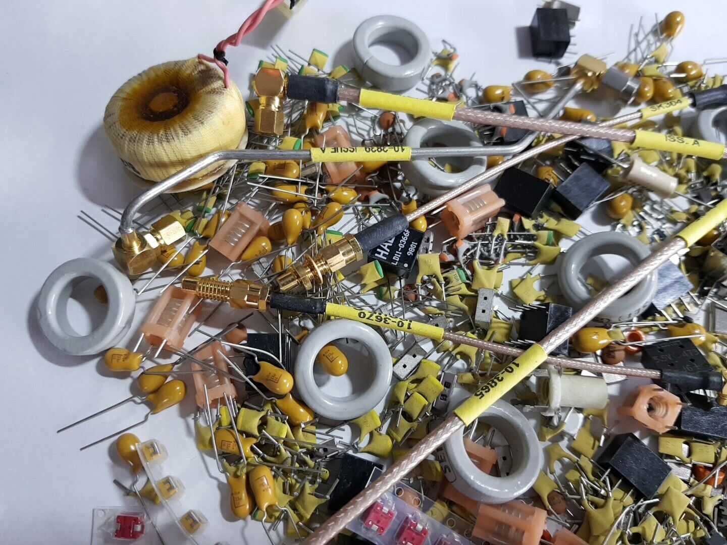 Various Electronic Components And Parts RF And Other Type
