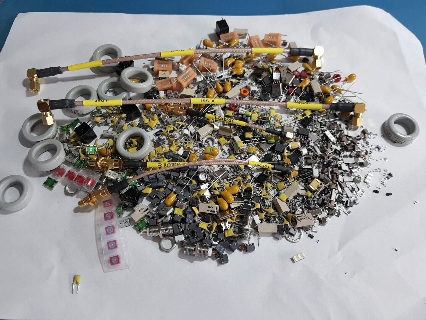 Various Electronic Components And Parts RF And Other Type