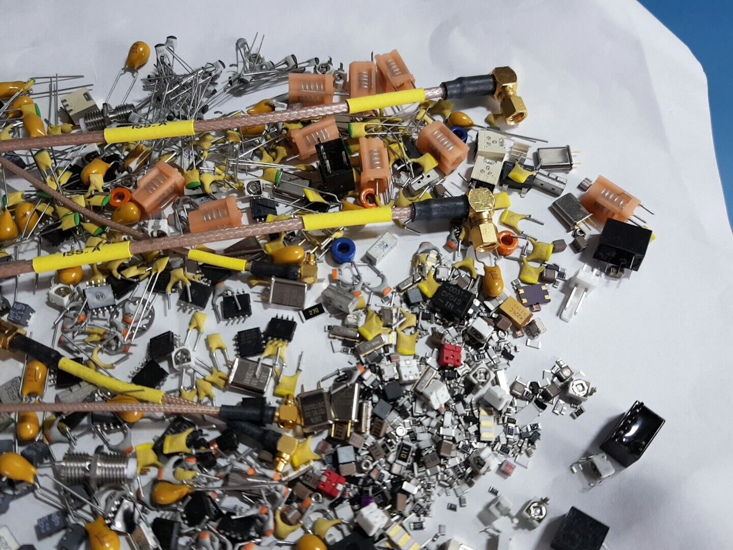 Various Electronic Components And Parts RF And Other Type