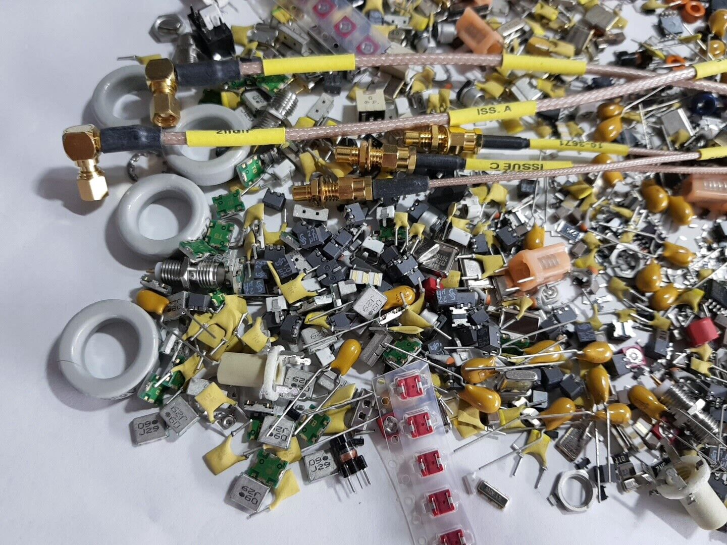 Various Electronic Components And Parts RF And Other Type