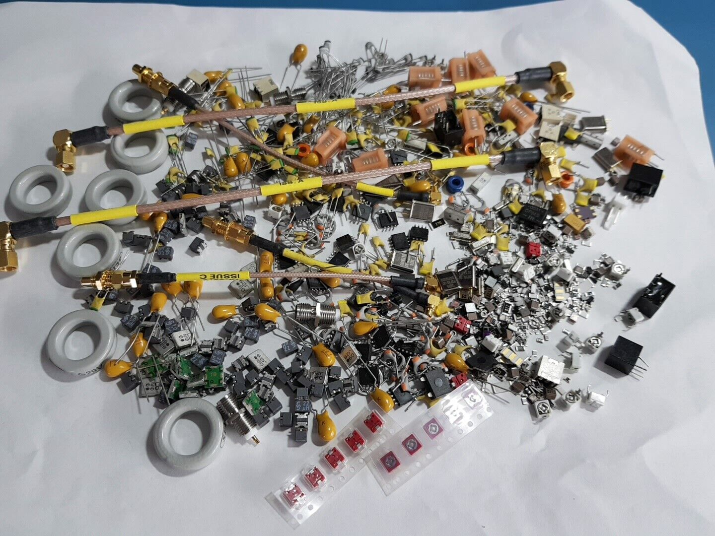 Various Electronic Components And Parts RF And Other Type