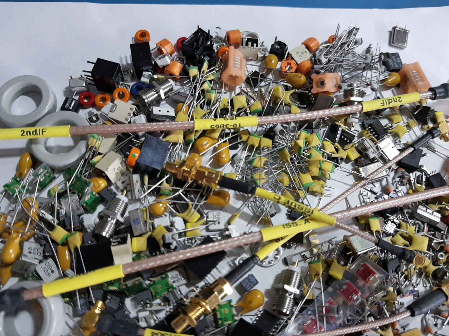 Various Electronic Components And Parts RF And Other Type