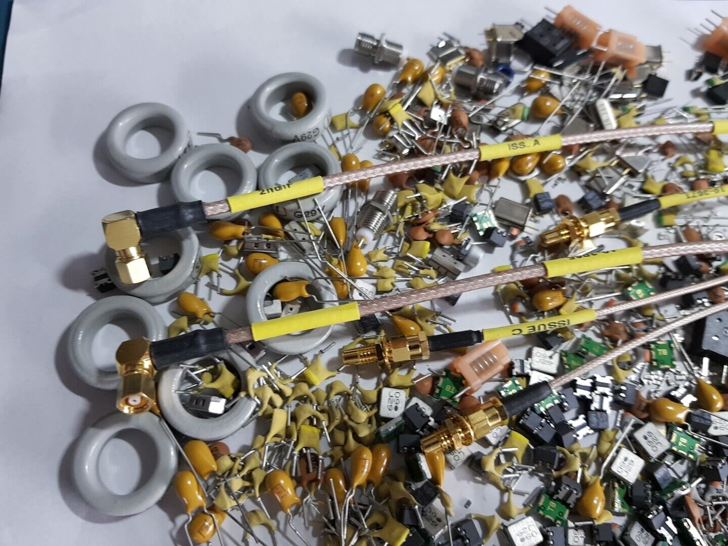 Various Electronic Components And Parts RF And Other Type