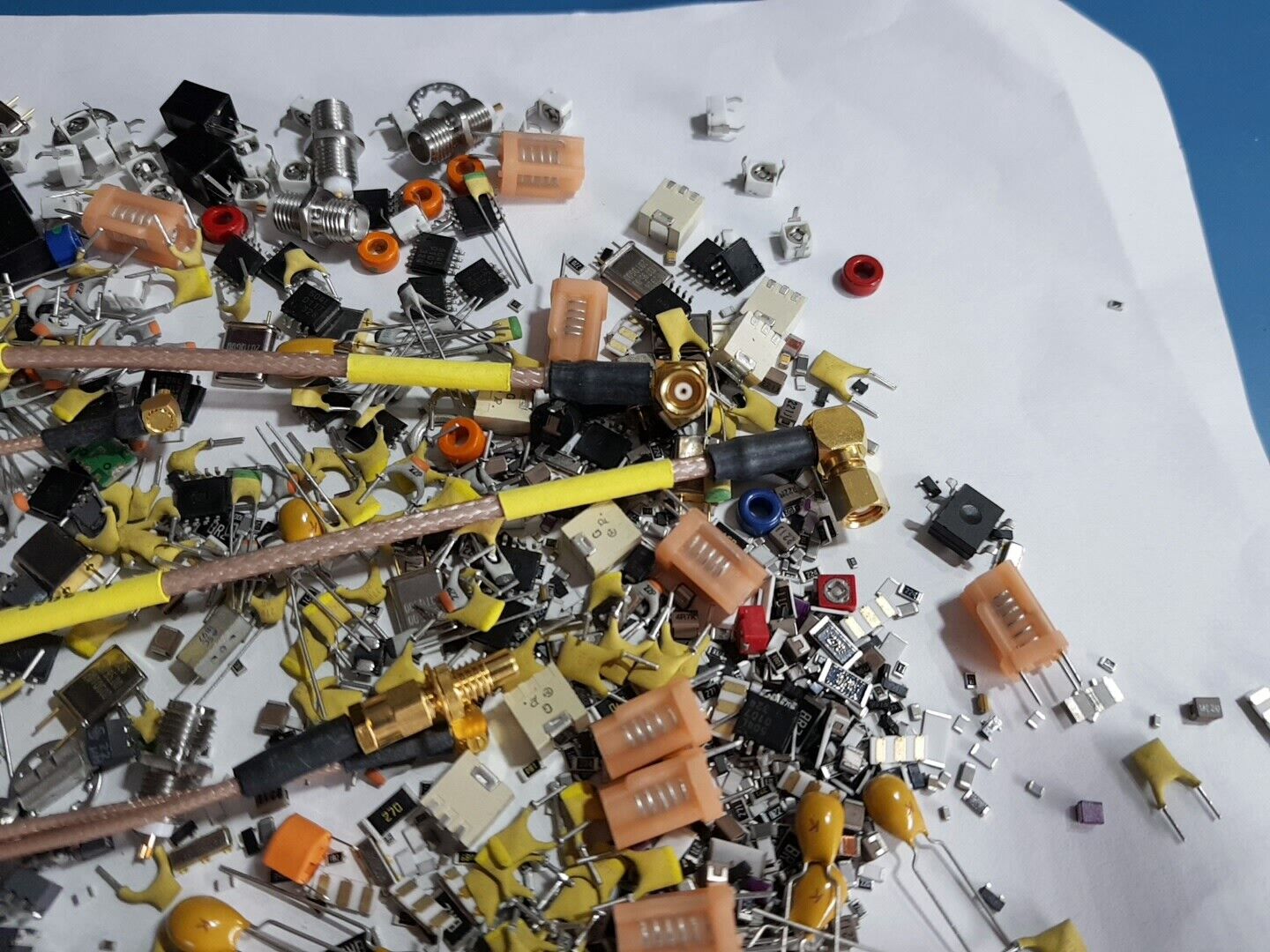 Various Electronic Components And Parts RF And Other Type