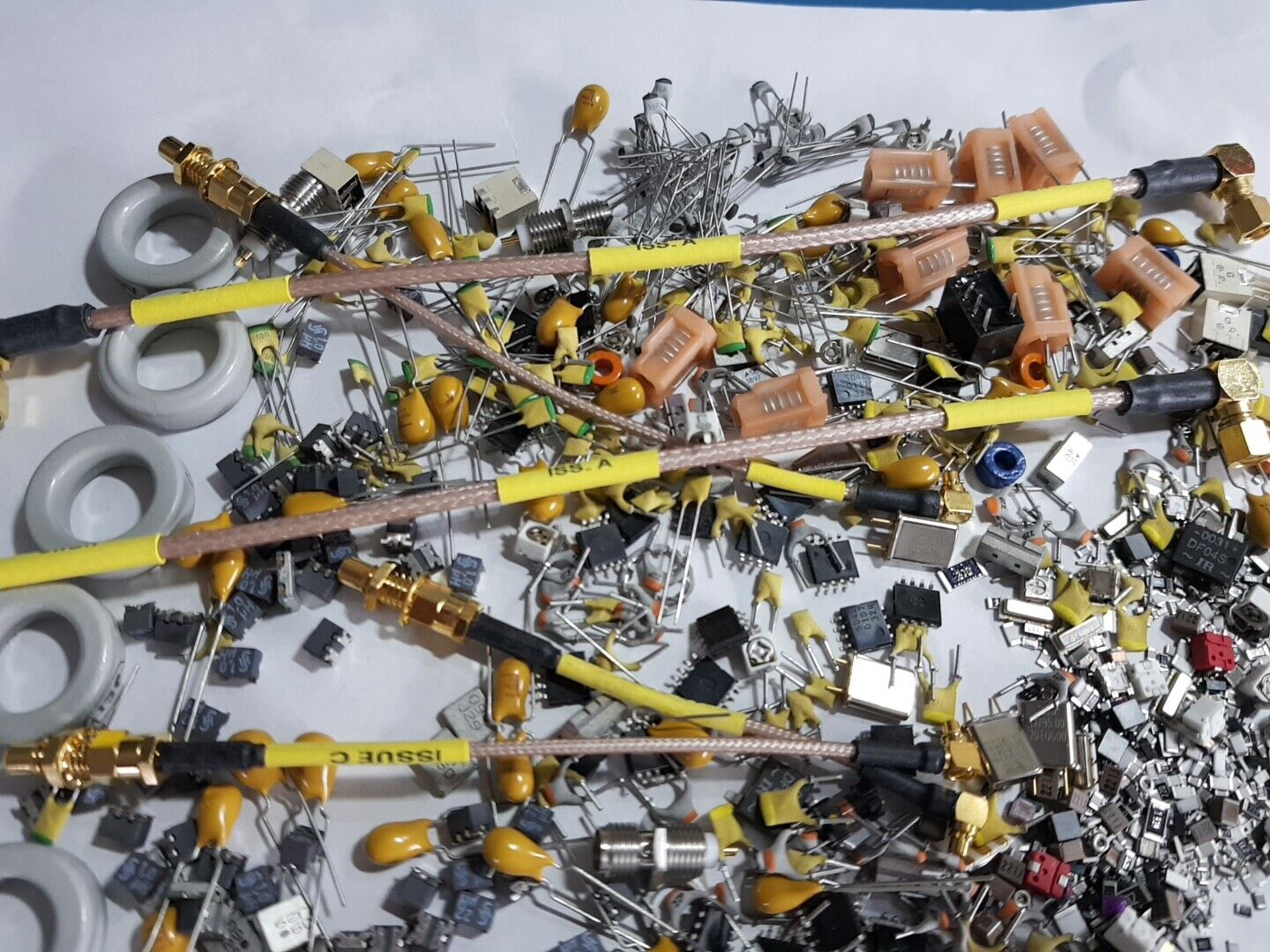 Various Electronic Components And Parts RF And Other Type