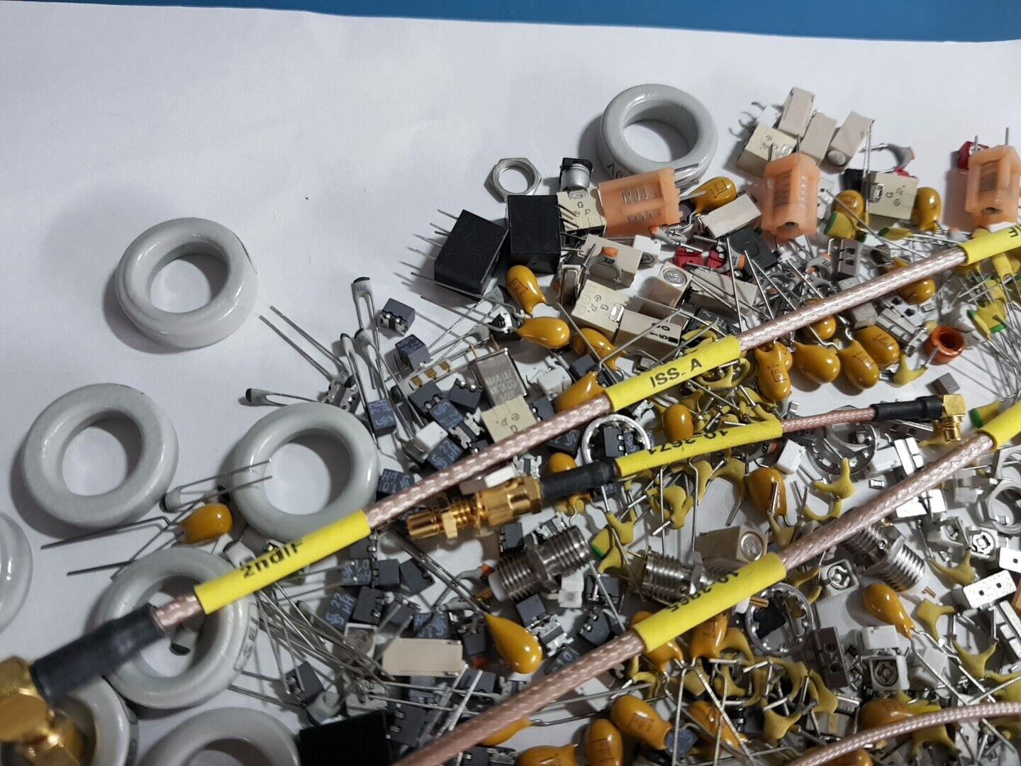 Various Electronic Components And Parts RF And Other Type