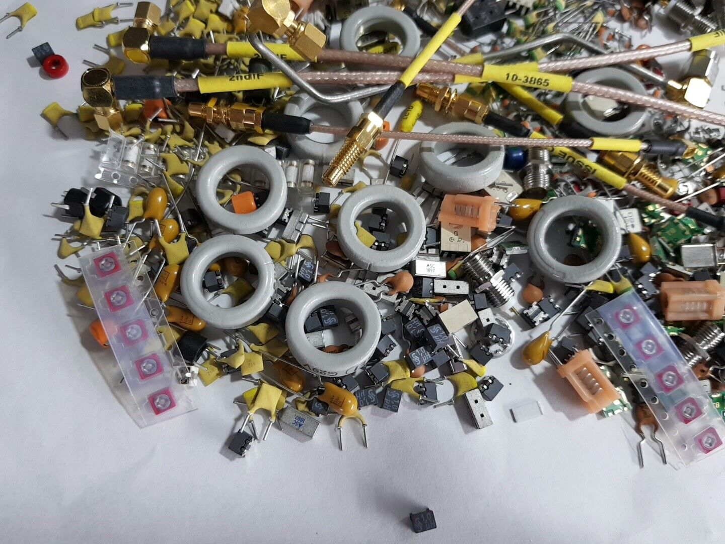 Various Electronic Components And Parts RF And Other Type