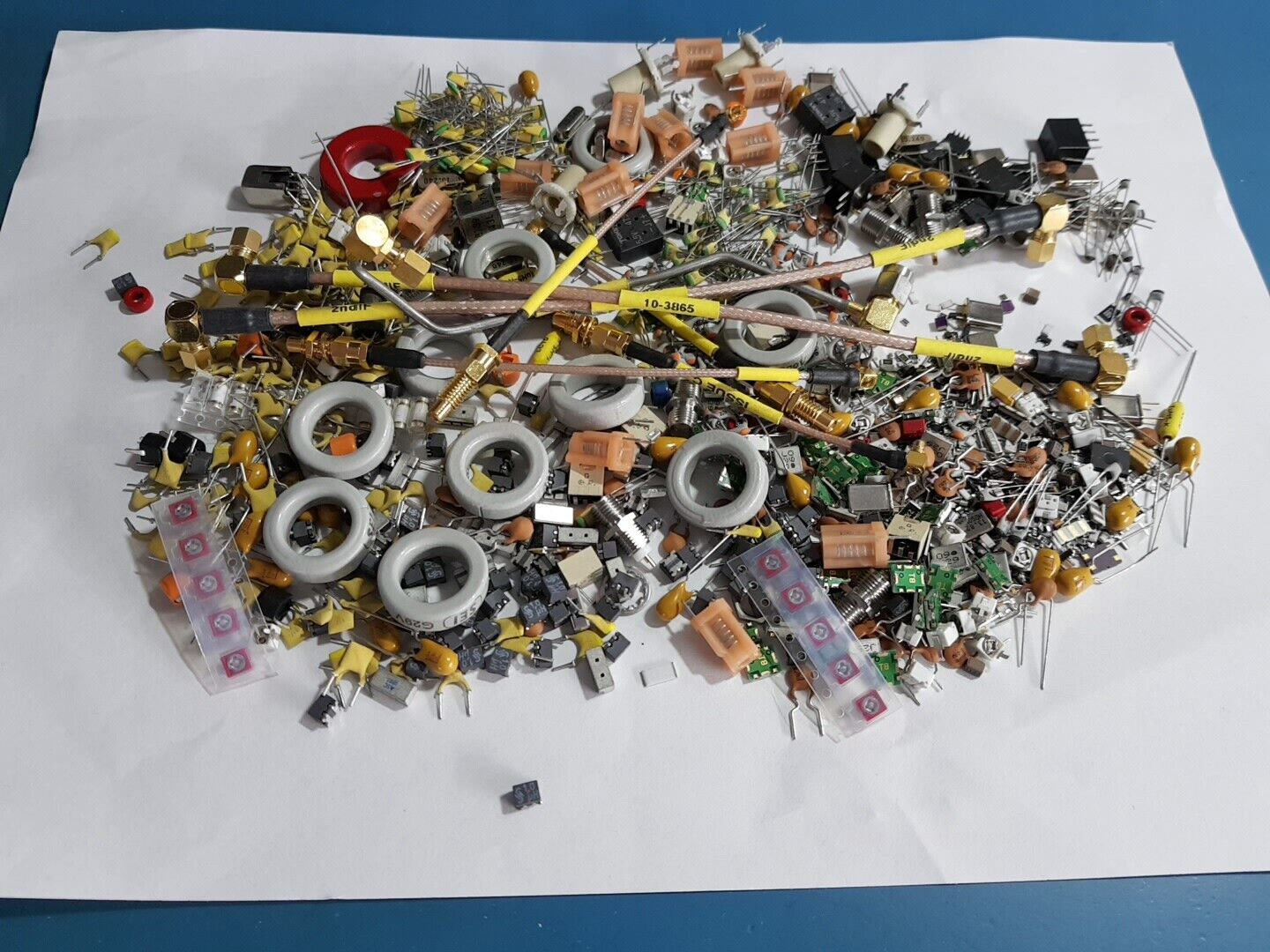 Various Electronic Components And Parts RF And Other Type
