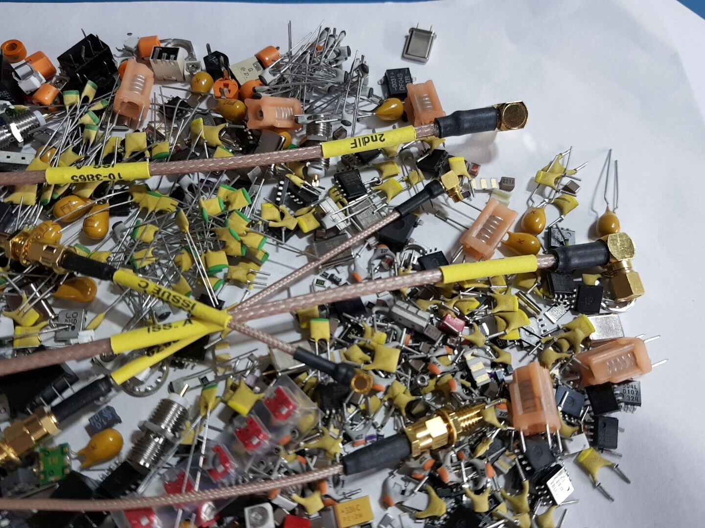 Various Electronic Components And Parts RF And Other Type