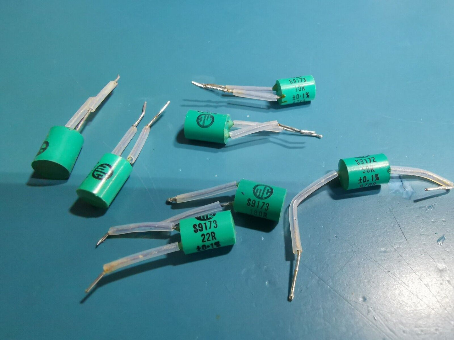 MC S9173 0.1% Precision  Wire Wound Resistors 1R 10R 22R 50R 100R 180R 1K