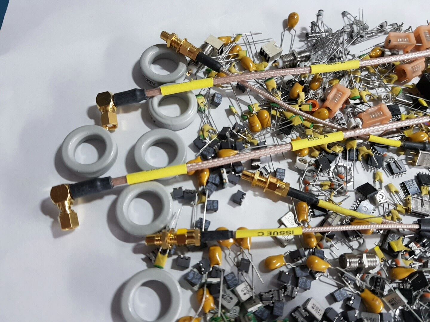 Various Electronic Components And Parts RF And Other Type